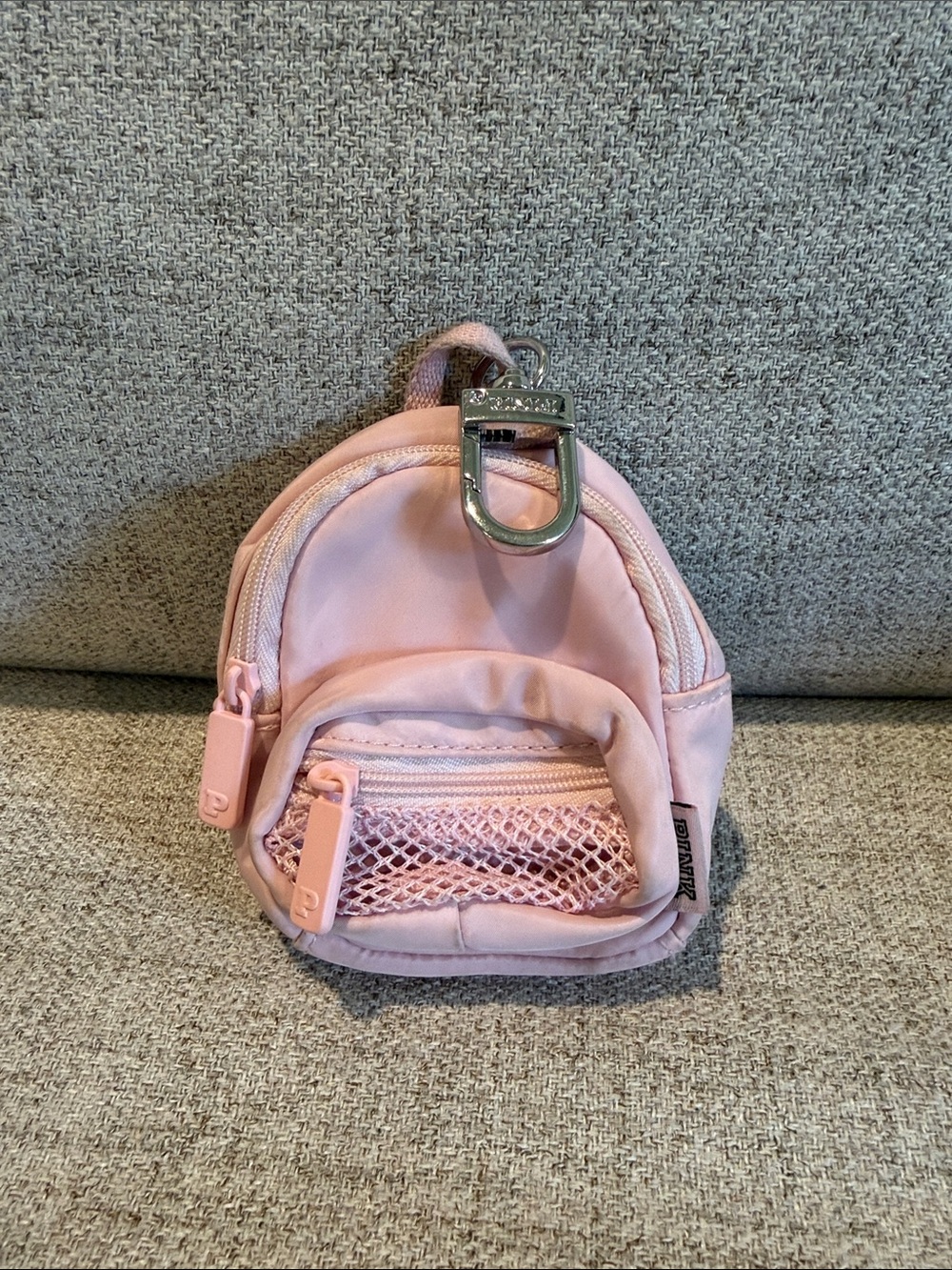PINK Victoria's Secret pink Keychain charm used
